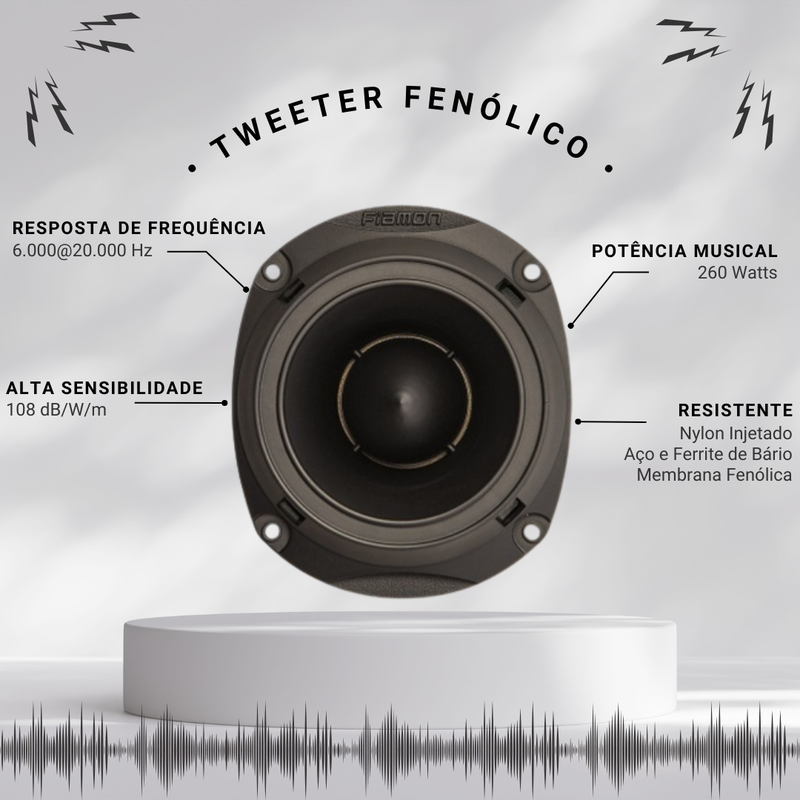 STF 800 Super Tweeter 130 RMS